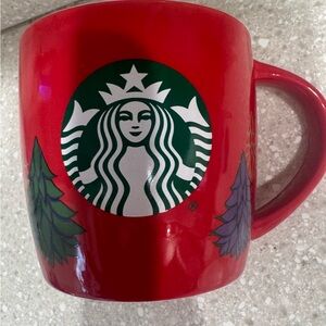 Starbucks Vibrant Red Mug holiday collectible